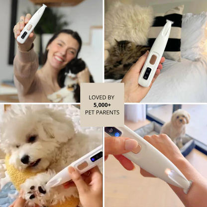 SoftWhisk PawTrim Pro - Rechargeable Pet Paw Trimmer