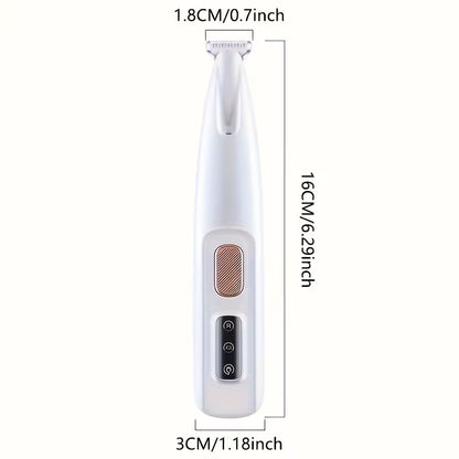 SoftWhisk PawTrim Pro - Rechargeable Pet Paw Trimmer