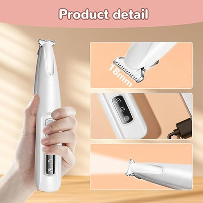 SoftWhisk PawTrim Pro - Rechargeable Pet Paw Trimmer